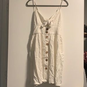 NWT Roxy Under the Cali Sun Button Front Dress